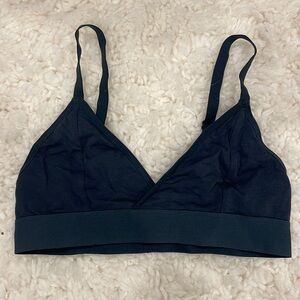 Richer Poorer Classic Bralette Small Navy